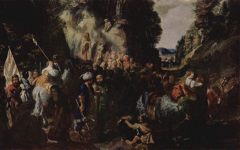 Kracker, Johann Lucas Taufers oil painting picture